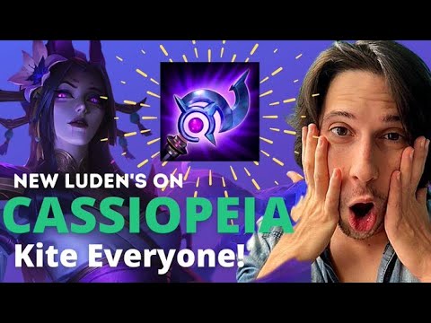 New Luden's Tempest on Cassiopeia: NOONE ESCAPES HER, KITE ALL | PBE Server Items Changes Gameplay!