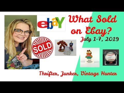 What Sold on Ebay? | July 1-7, 2019 | GOODBYE Summer Slowdown!