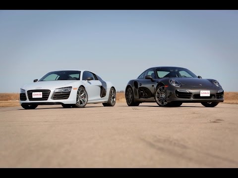 2014 Audi R8 V10 Plus vs. 2014 Porsche 911 Turbo