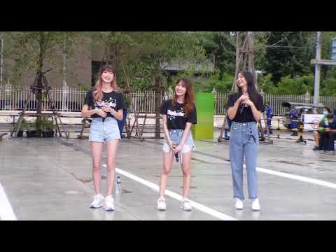 [Fancam] Elffy, Myfern, Rosemary  Euphonie - [cover] คุยแก้เหงา @ Siam Square Walking Street