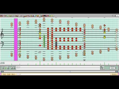 Rush E - Sheet Music Boss (Super Mario Paint Cover)