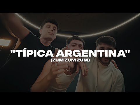 Nico Valdi x Chofer x El Lobo - Típica Argentina (Letra) || "Zum zum zum la vi bailando" 🎵