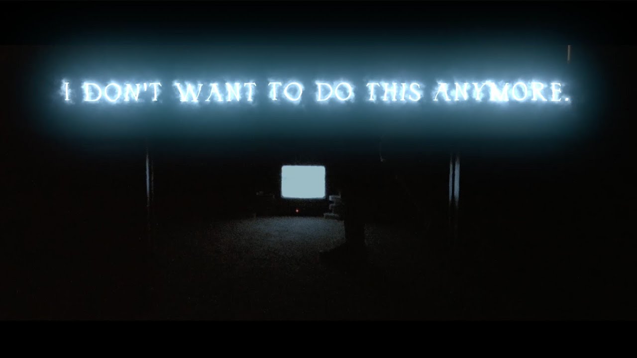 i don't want to do this anymore.