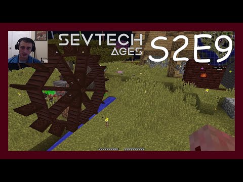 Immersive engineering water wheel - Sevtech Ages Lets Play - S2E9