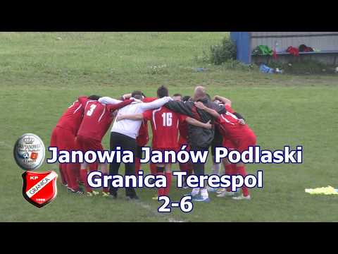 Janowia Janów Podlaski - Granica Terespol 2-6(1-0)