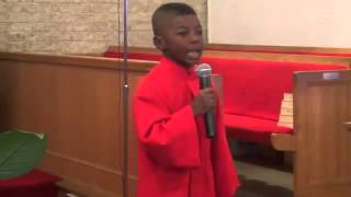 Sunday Morning (Mary Mary) led by 5 year old Christopher Lawson - Contee Children&#39;s Choir