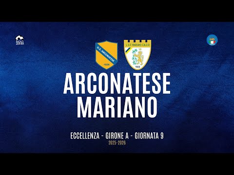 [HIGHLIGHTS] Excellence Group A 25/26 - | Matchday 9 | Arconatese - Mariano