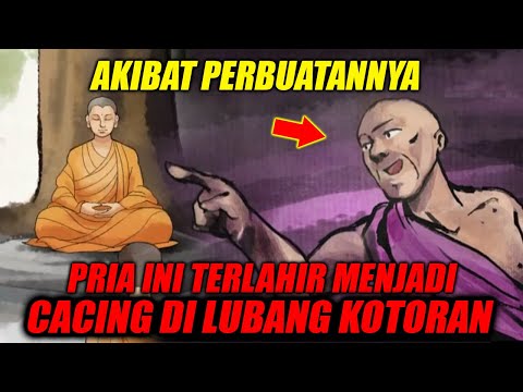 HUKUM KARMA‼️AKIBAT PERBUATANNYA PRIA INI TERLAHIR MENJADI CACING DI LUBANG KOTORAN❗
