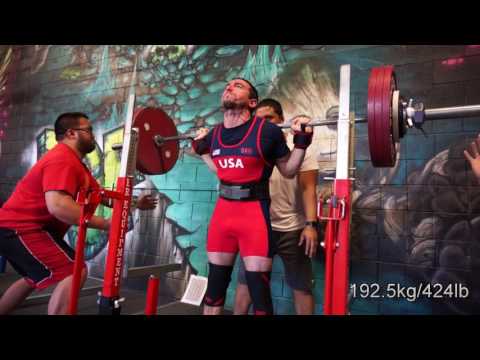 2017 IPF Classic Powerlifting Championships Prep - Bill Tenerelli