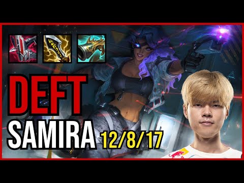DEFT - SAMIRA vs VAYNE ADC - KR Grandmaster - Patch 11.3