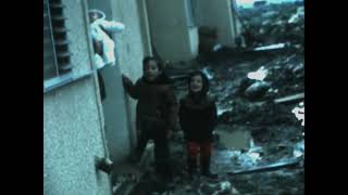 חורף 1980 אשקוביות (שלב ג') לפני ריצוף השבילים