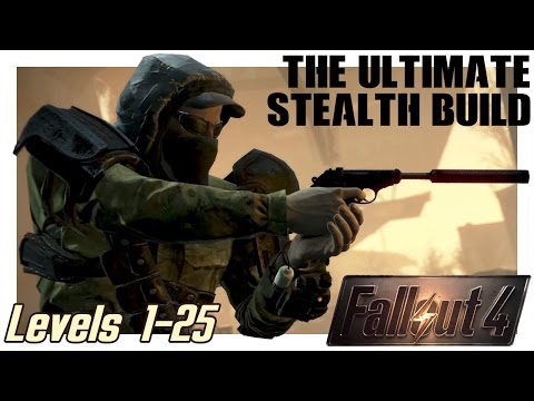 Creating the Epic Sneak Character in Fallout 4 🐱‍👤 Best Stealth Build Video