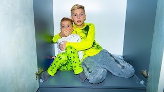 Кто нас напугал?Играем ПРЯТКИ в магазине...