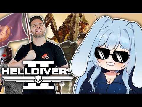 I LOVE SUPER EARTH! I LOVE BRICKY! "HELLDIVERS 2 REVIEW | DEMOCRACY MANIFEST" | Bricky Reacts