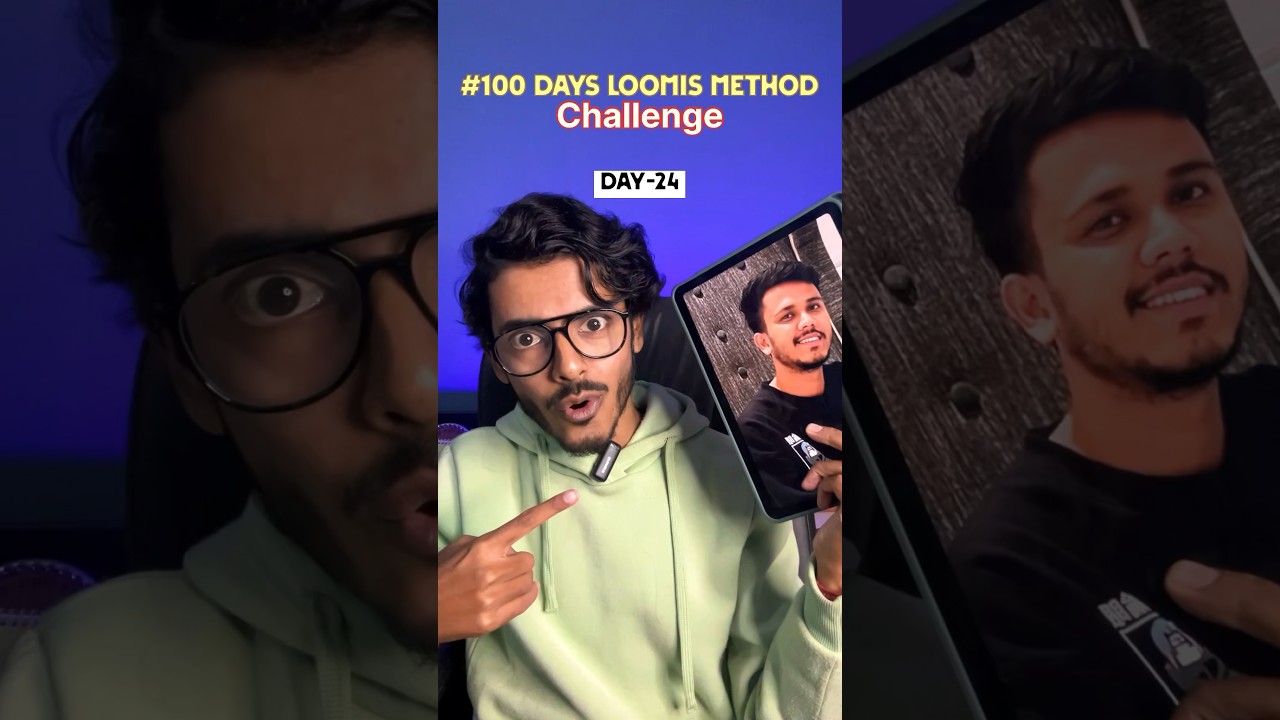 Day-24/ Drawing Doodlenath Ankur. #100daysloomismethodchallenge #artshorts