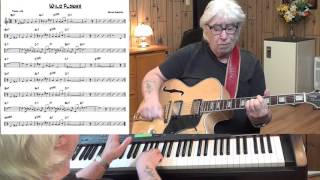 Wild Flower - Jazz guitar & piano cover ( Wayne Shorter )