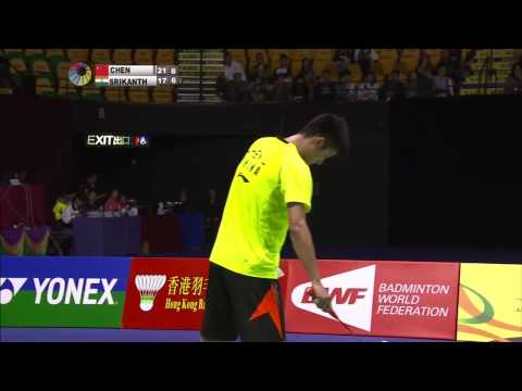SF - 2014 Hong Kong Open - Chen Long vs Kidambi Srikanth