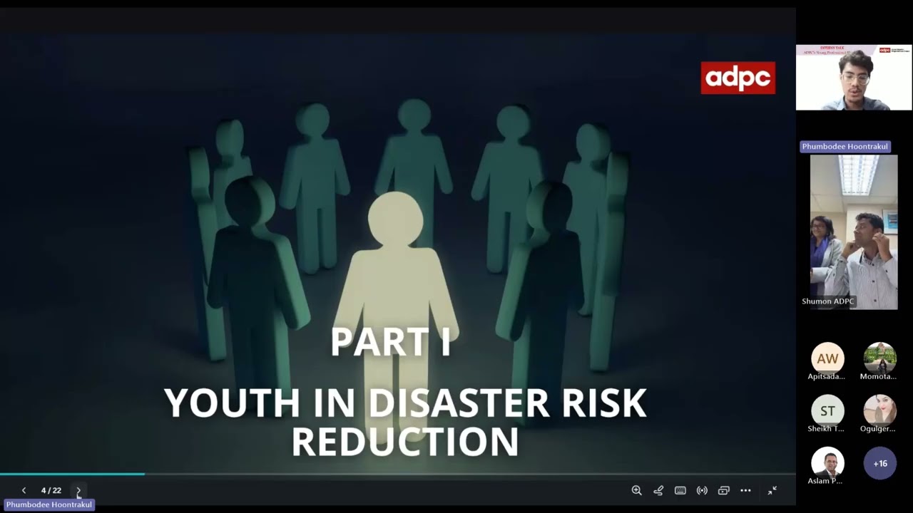 𝐄𝐧𝐠𝐚𝐠𝐢𝐧𝐠 𝐍𝐞𝐱𝐭 𝐆𝐞𝐧𝐞𝐫𝐚𝐭𝐢𝐨𝐧𝐬 𝐨𝐟 𝐘𝐨𝐮𝐭𝐡 𝐢𝐧 𝐃𝐢𝐬𝐚𝐬𝐭𝐞𝐫 𝐑𝐢𝐬𝐤 𝐑𝐞𝐝𝐮𝐜𝐭𝐢𝐨𝐧