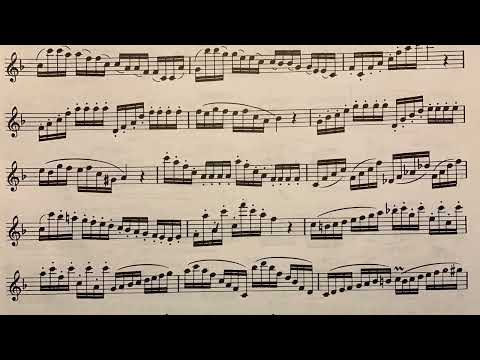 Rubank Selected Study-Saxophone, pg.7, F major by Heinze