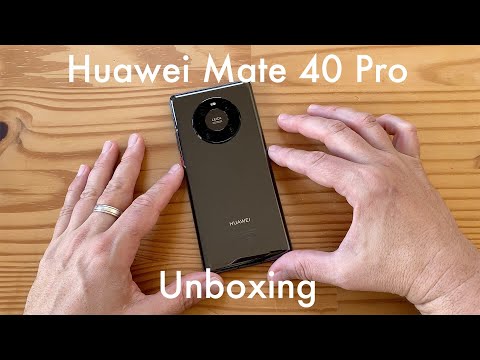 Huawei Mate 40 Pro unboxing: the other Leica flagship!