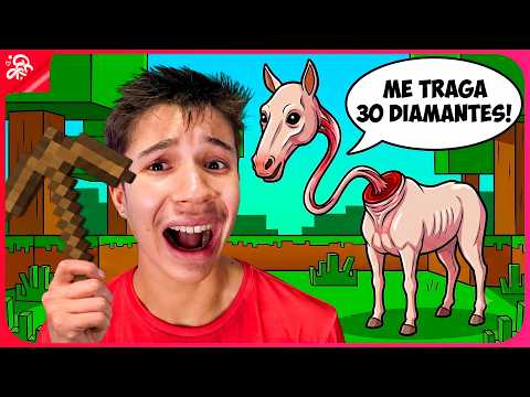 PRECISO OBEDECER ESSE CAVALO NO MINECRAFT