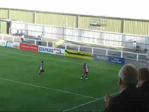 Woking 1-0 Histon - Wilfred Domoraud Goal (27/09/08)
