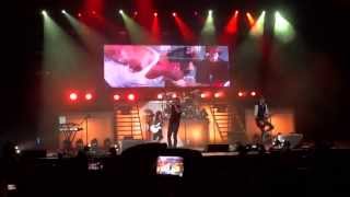 Skillet - Circus For A Psycho (with Music Video) - Live - Rock The Park (Carowinds) - 1080p