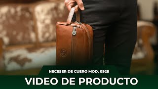 Video de Neceser Viaje en cuero vacuno