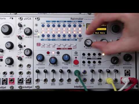 Intellijel Cylonix Rainmaker Eurorack Stereo Rhythmic Delay and