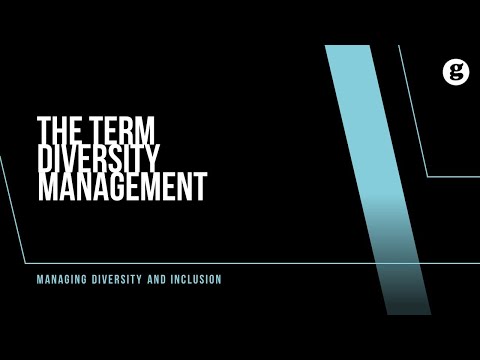 Policy and Practice of Diversity Management