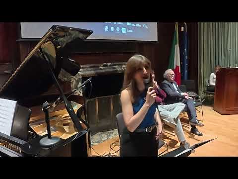 Chiara Izzi live at The Italian Cultural Institute Of New York | Terra Nostra
