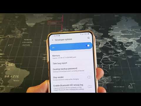 Galaxy A80: How to Enable/Disable Developer Options (USB Debugging)