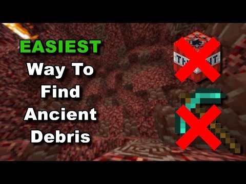 EASIEST Way To Find Ancient Debris (SUPER FAST!!!)