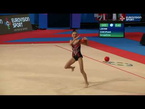 Seraphina SEROPIAN (LBN) - 16.400 - Ball (Bola/Pelota) Qualifications- 3rd FIG RG Junior World