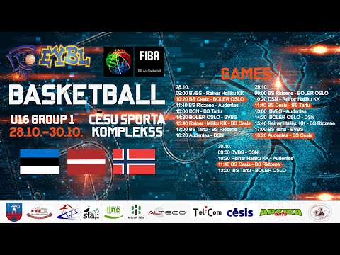 2022.10.30. EYBL Cesis U16, BS Cesis - BS Ridzene