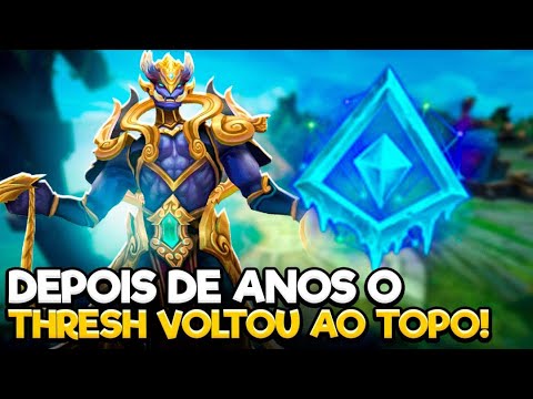 DEPOIS DO BUFF O THRESH FICOU MUITO ROUBADO