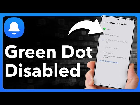 How To Turn Off Green Dot On Android Phone
