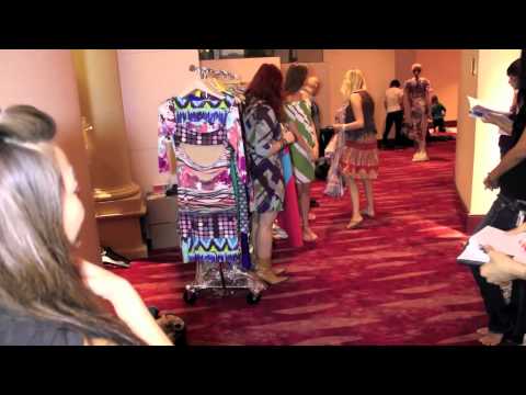 Dao Chloe Dao Spring 2012 Runway Models Fitting