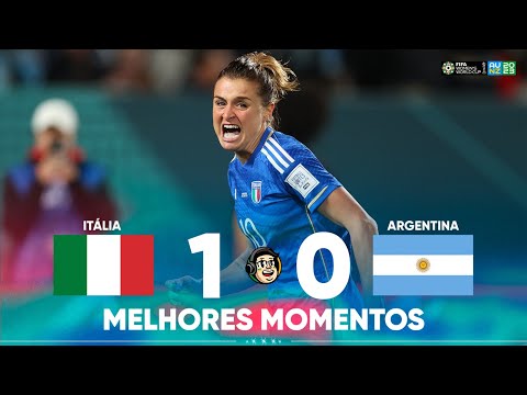 ITÁLIA 1 X 0 ARGENTINA | COPA DO MUNDO FEMININA FIFA™️ 2023