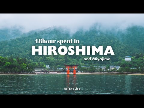 48 hours spent in Hiroshima & Miyajima | What to do, Local Food, Temples & Cafes | Japan Travel VLOG