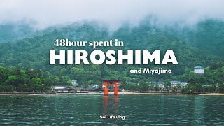 Travel vlog - 48 hours spent in Hiroshima & Miyajima | What to do, Local Food, Temples & Cafes | Japan Travel VLOG