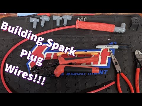 How to Make Spark Plug Wires and Installing them 82-92 Camaro MSD Third gen SBC