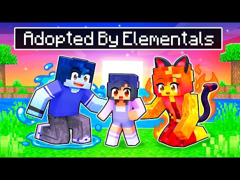 Aphmau - Adopted by ELEMENTALS in Minecraft!
