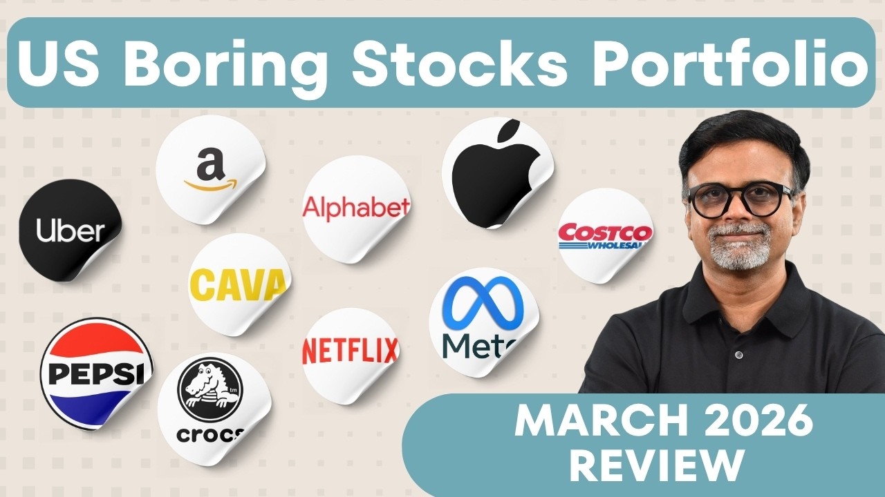 US Boring Stocks Portfolio Review - March 2026 | Shyam Sekhar