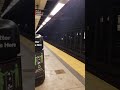 R156 Work train quickly bypassing 110th Street