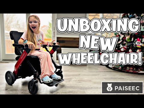I GOT A NEW WHEELCHAIR today!🤩 @Paiseec