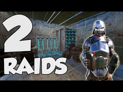 How We Raided 2 Underwater Bases For INSANE LOOT - ARK