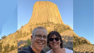 CLOSE ENCOUNTERS We visited Devils Tower and walked the Tower Trail / Mid-West USA July 2022