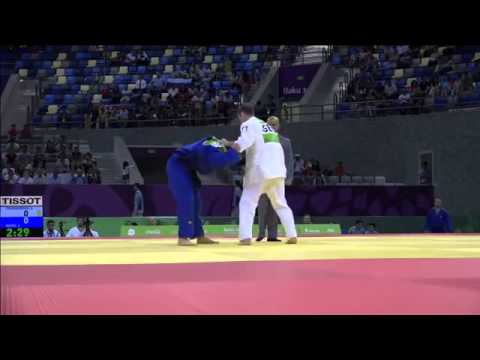 Avtandil Tchrikishvili vs Jaromir Musil European judo teams championships - Baku 2015