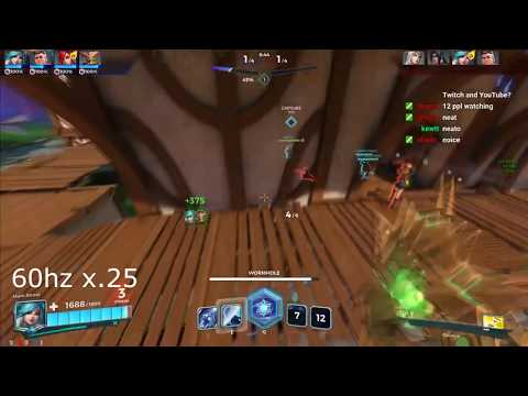 [Paladins] 60hz vs 240hz feat. Evie